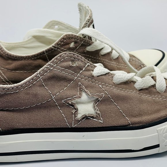 brown converse poshmark